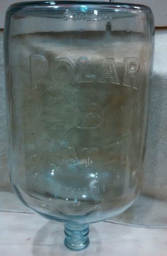 5 Gallon Polar Borden Water Jug Glass