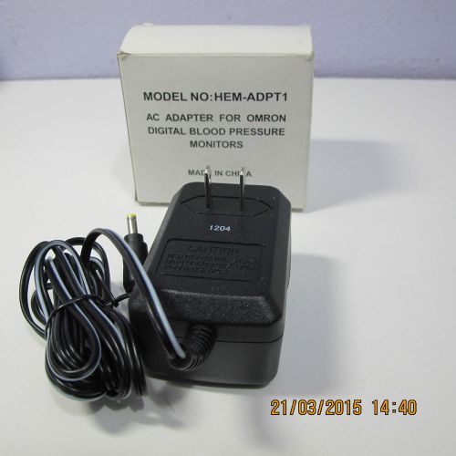 AC Adapter for Omron Digital Blood Pressure Monitors