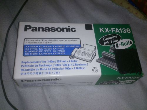 1ea. Panasonic KX-FA136 replacement ink film.