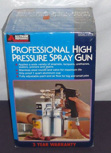 NEW Alltrade 1qt Professional High Pressure Spray Gun Model# 677-S-1