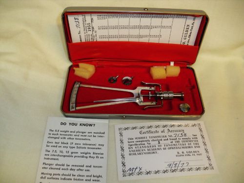 Miltex Schioetz--Tonometer Improved 1955, Germany