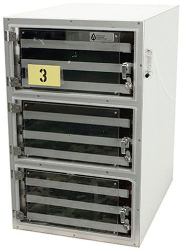Aerofeed desiccator storage cabinet with slide-out shelves for sale