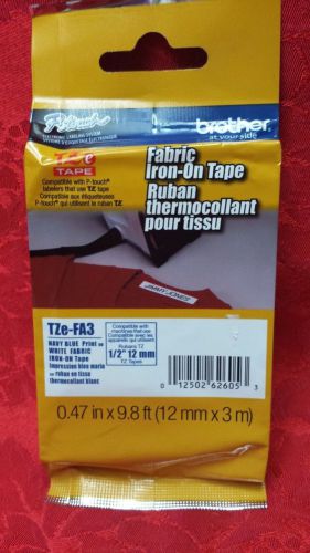 BROTHER FABRIC IRON-ON TAPE~BRAND NEW PACK~FACTORY SEALED~MSRP UP TO $35~BID: $1