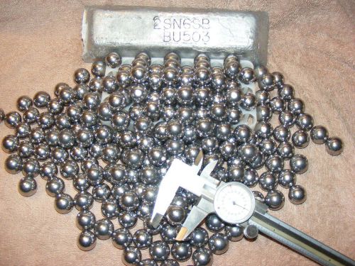 50 lead milling balls .690 dia pyrotechnics mill ball tumbling media for sale