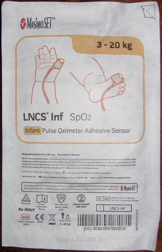 Masimo LNCS Inf  SpO2    Infant pulse oximeter adhesive sensor (20 sensors)