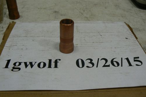 BERNARD NR34 MIG GUN NOZZLE - 3/4 INCH - STRAIGHT - COPPER