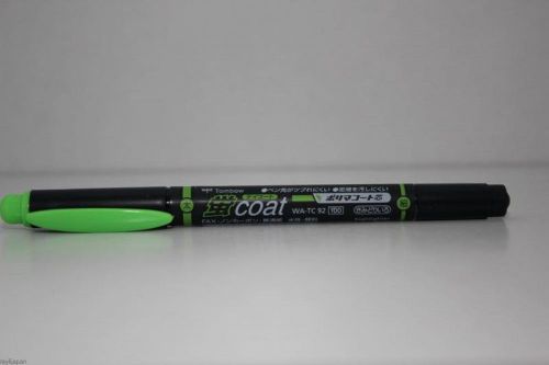 Tombow Kay Coat Double-Sided Fluorescent Highlighter Pen WA-TC yellowish green