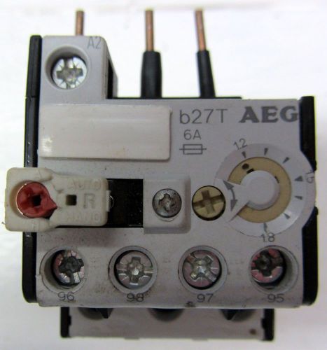 AEG thermal overload relay b27t