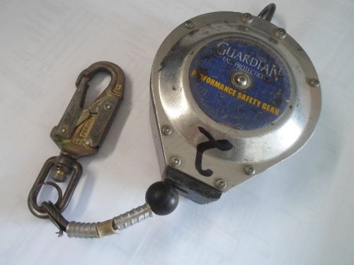 Guardian fall protection retractable.guardian 25 foot. used for sale