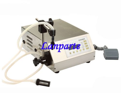 Digital Control Filling Machine Pump Drink Water Liquid Filler 5-3500ml 220V