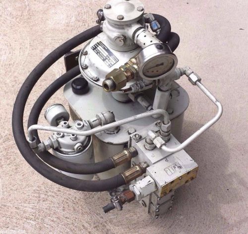Teledyne sprague air powered over hydraulic pump press brake bender enerpac spx for sale