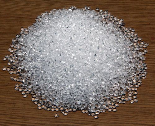12 lb Clear round plastic pellets beads Floating bio filter Cat Litter box Genie