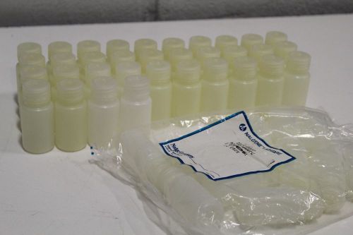 46pk Nalgene Polypropylene Plastic Sample Bottles Wide Mouth Screw Lid 60ml-2oz