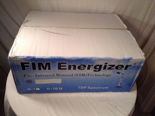 FIM Energizer Infrared Mineral Technology Lamp Model G-1C TDP