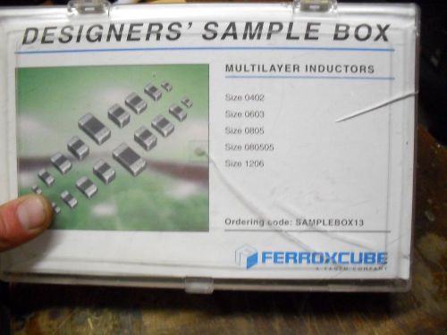 MULTILAYER INDUCTORS SAMPLEBOX 13 FERROXCUBE DESIGNERS INDUCTORS YAGEO COMPANY