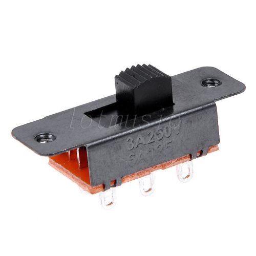 10PCS SS-23F19G5 6 Pin DPDT Solder Pin AC Slide Switch On-Off-On A250V/6A125V