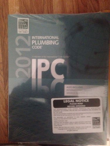 ICC 9781609830533 2012 International Plumbing Code