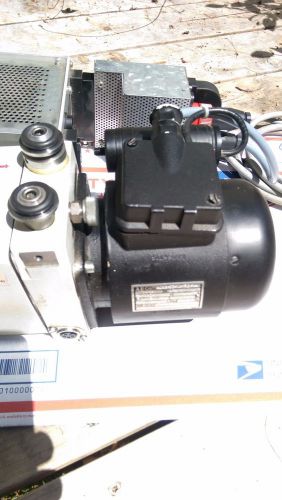 Used Pfeiffer Balzers Dual Stage Rotary Vane Pump DUO 1.5A, PK D40 703 B K 5225
