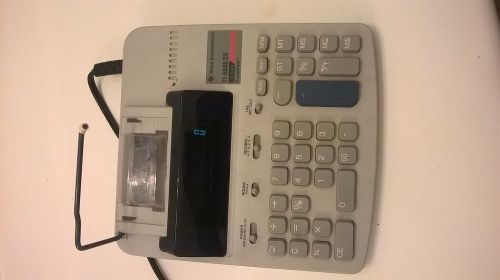 Texas Instrument TI-5045 SV SUPERVIEW 2 color printing calculator w paper