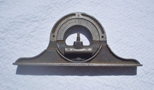 ANTIQUE BROWN &amp; SHARPE PROTRACTOR HEAD ..HEAD ONLY..