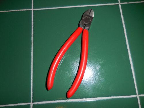 USED KNIPEX 70 01 140 DIAGONAL 5.5&#034; CUTTING PLIERS