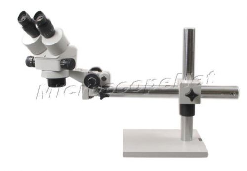 7x-45x single-arm stereo zoom binocular microscope boom stand for sale