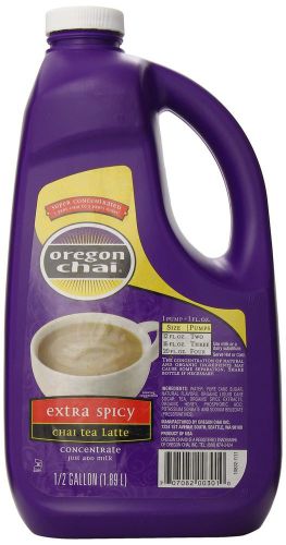 Oregon Chai Extra Spicy Original Chai Tea Latte Concentrate 64 Ounce Jug 1