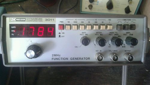 BK Precision 3011 2mhz Function Generator B&amp;K Dynascan