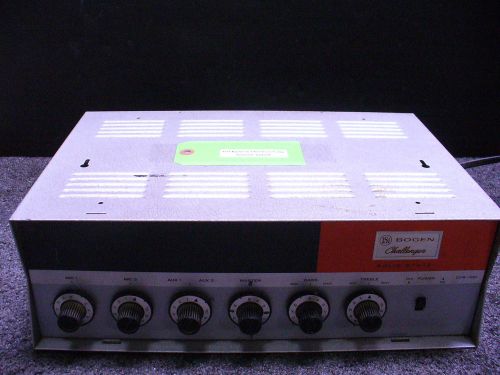 LSI Bogen CHS-100 Challenger Solid State 100W Power Amplifier  ID #24376 BF