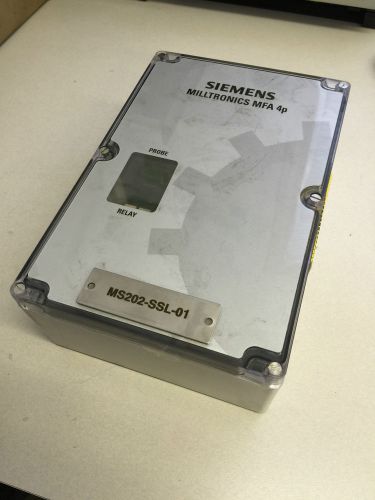 Siemens milltronics mfa 4p - 7mh71441aa2 - motion failure alarm controller for sale