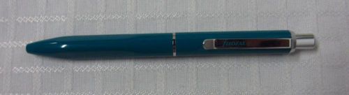 Filofax Calipso Ballpen Push-Button Minipen Black Ink Teal Pen NEW