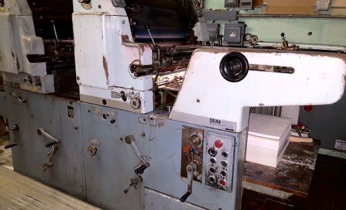 1975 SOLNA 225 Two Color Offset Printing Press. Runs great