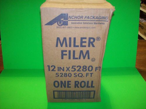 MILLER FILM 12&#034; X 5280 SQ FT ROLL FOOD COVERING