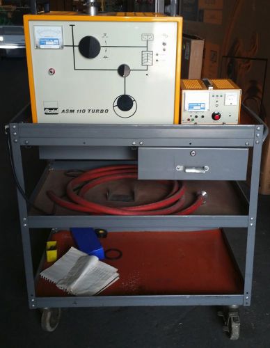Alcatel asm 110 turbo cl helium leak detector for sale