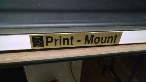 print mount  cold vacuum press pm 44