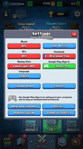 Paper Clip with FREE Clash Royale Account Lv 6 Change Name Available