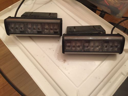 Federal signal cuda trioptic led grille/warning lights (comparable to whelen) for sale