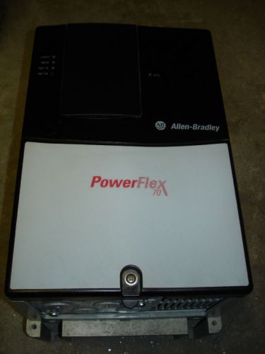 Allen Bradley PowerFlex 70 20AC015A0AYNANCO AC Drive 10HP with 20-HIM-A3