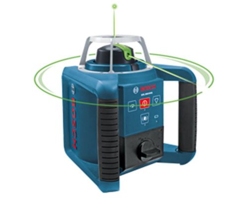 Bosch grl300hvg rotary green laser with layout beam for sale