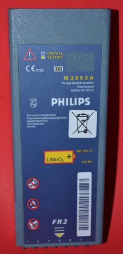 Philips medical systems heartstream m3863a battery limno2 for sale