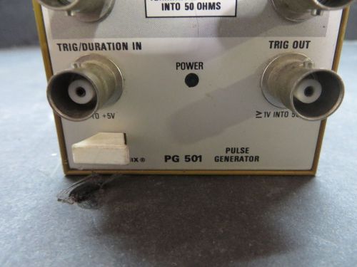 Tektronix PG501 5Hz-50MHz Pulse Generator  ID #26073 KHDG