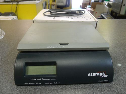 Stamps.com 25lb 25 lb Postage Digital Scale Machine Packages Mail  2500i USB