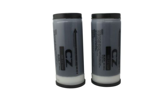 2 Riso S-4877 Compatible Black Ink Tubes Risograph CZ 180 Series