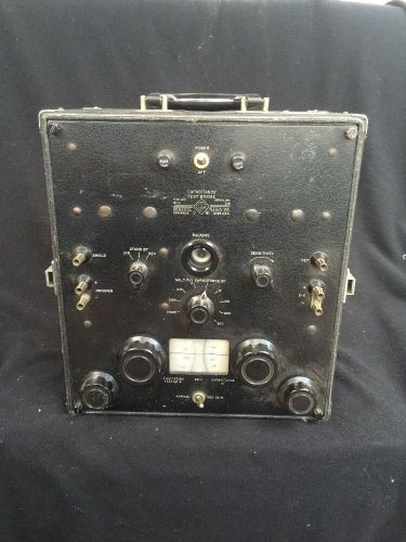 Rare General Radio 1611-A Capacitance Test Bridge for Measuring System AS-IS