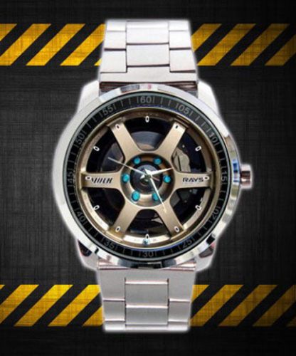 21 Wheels Rays Bronze Racing TE37 Oran Watch New Design On Sport Metal Watch