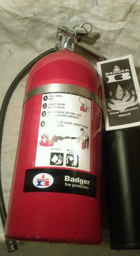 Badger 10 pound carbon dioxide fire extinguisher  nib for sale