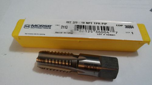 3/8- 18 npt-pipe; tapered-interrupted; 5 flutes; moarse cutting tools for sale