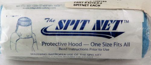 &#034;The Spit Net&#034; Protective Hood One Size Fits All Police Prison Jail Transport