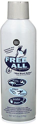 Gasoila Free All Rust Eater Deep Penetrating Oil, 6 oz Aerosol