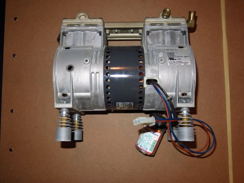 Thomas 2660ce37-989 b vacuum pump compressor 60hz for parts only!! for sale